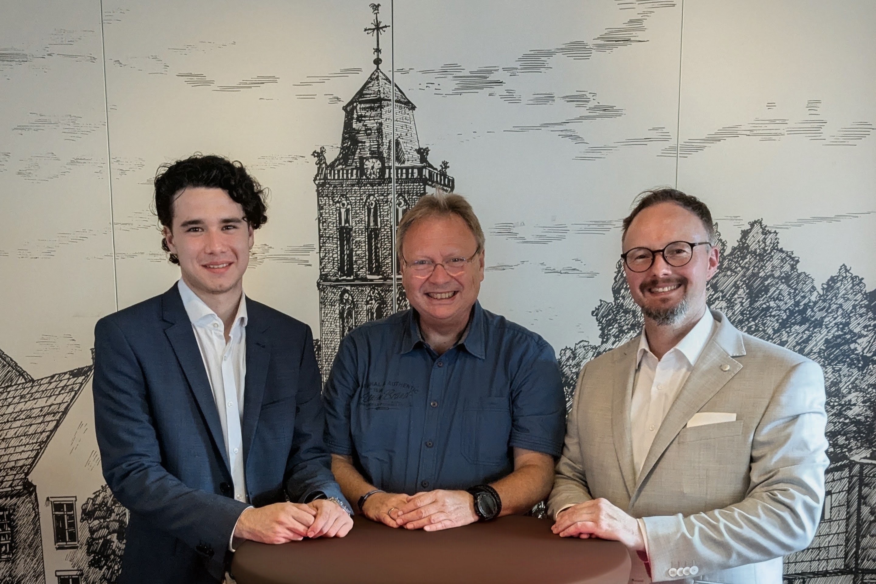 Elias Abou Lebdi, Dr. Klaus Wagner, Stefan Lenzen